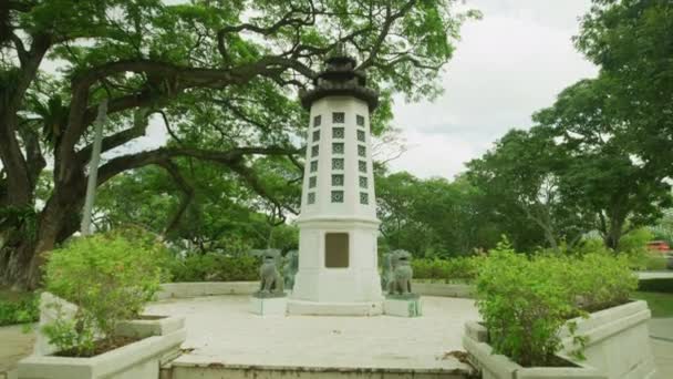 Lim Seng Denkmal Singapore — Stockvideo