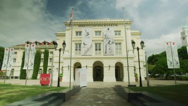 Asian Civilisations Museum Singapore — Video Stock