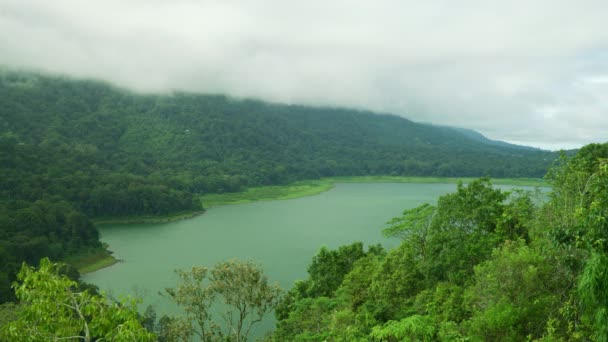 Bilder Från Tamblingan Lake Bali — Stockvideo