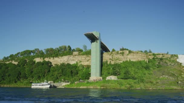 Niagara Falls Observation Tower New York Usa — Stock Video