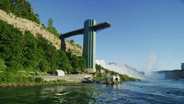 Prospect Point Observation Tower Niagara Falls Nova York Eua — Vídeo de Stock