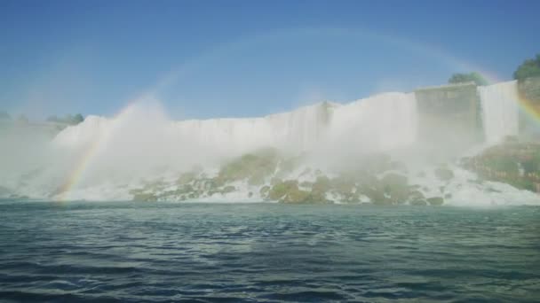 Rainbow Niagara Falls — Stock Video