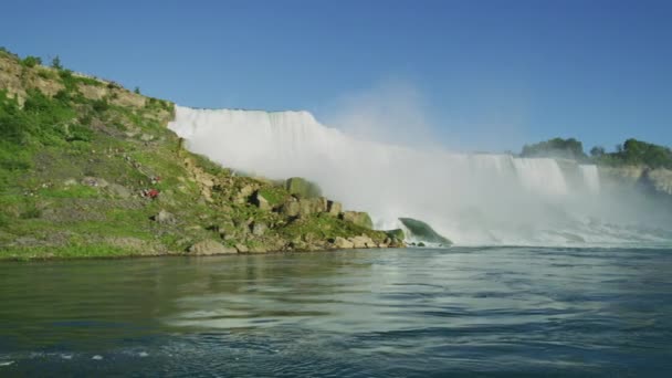 Niagara River American Falls — Stock video