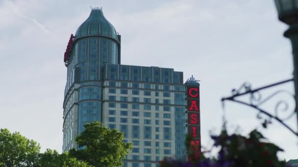 Casino Resort Niagara Falls — Stock Video
