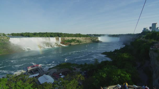 Niagara River Niagara Falls — 图库视频影像