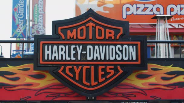 Distribuidor Harley Davidson Niagara Falls — Vídeos de Stock
