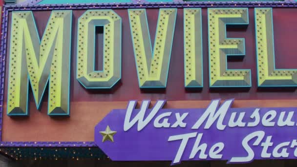 Movieland Wax Museum Niagara Falls — Stockvideo