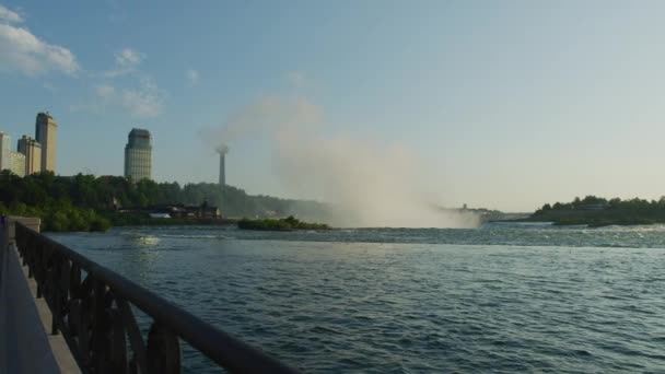 Chutes Niagara Vues Côté Canadien — Video