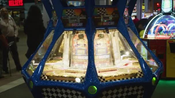 Arcade Juego Las Cataratas Del Niágara — Vídeos de Stock