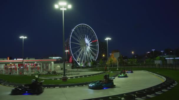 Niagara Speedway Het Skywheel — Stockvideo