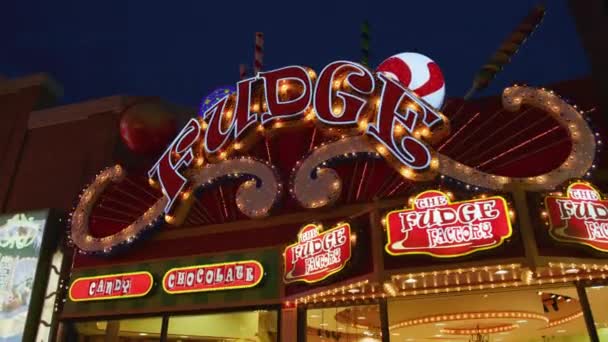 Fábrica Fudge Niagara Falls — Vídeo de Stock