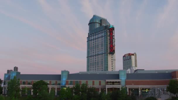 Fallsview Casino Resort Niagara Falls Ontario — Vídeos de Stock