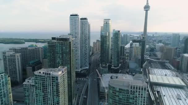Letecký Pohled Toronto — Stock video
