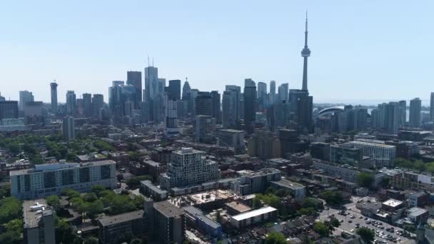 High Angle View Toronto — Stock Video