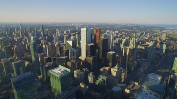 Quartier Central Des Affaires Toronto Tour Canada — Video