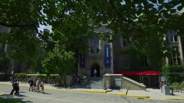 Hart House Der Universität Von Toronto — Stockvideo