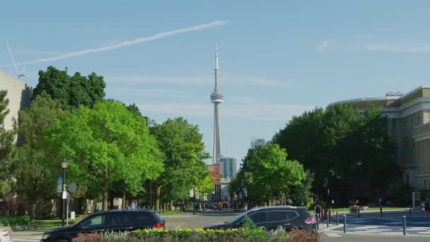 Toronto Daki Kulesi — Stok video
