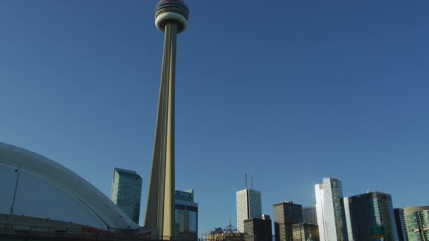 Tower Městě Toronto — Stock video
