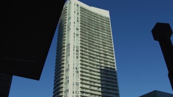 Appartementencomplex Toronto — Stockvideo