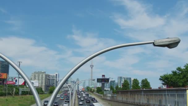 Gardiner Expressway Toronto — Stockvideo