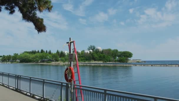 Ontario Place West Channel Toronto — Stock video