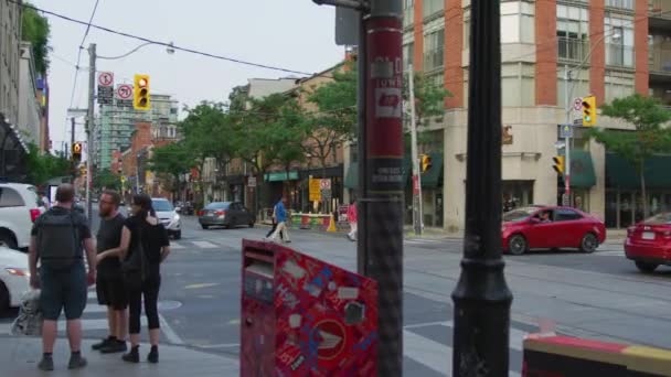 Guidare Strade Toronto — Video Stock