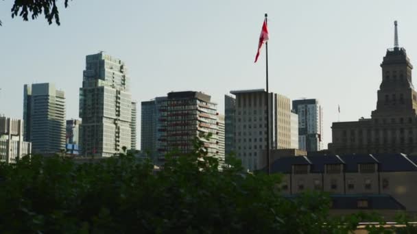 Edificios Modernos Toronto — Vídeos de Stock