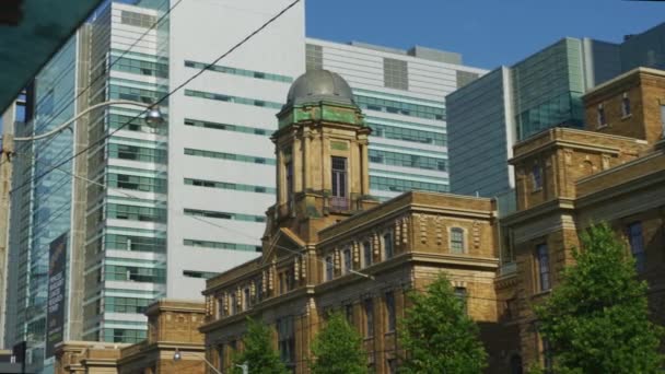 Edificio Histórico College Street — Vídeos de Stock