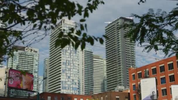 Torontói Toronyházak — Stock videók