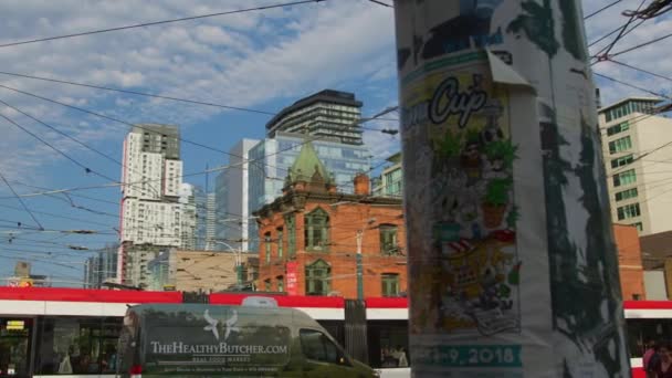 Budynek Murowany Toronto — Wideo stockowe