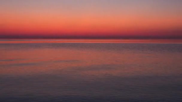 Calendário Lago Pôr Sol — Vídeo de Stock