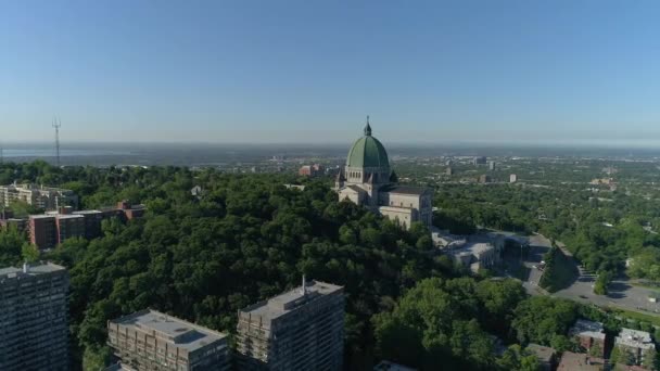 Sankt Josefs Oratory Berget Royal — Stockvideo