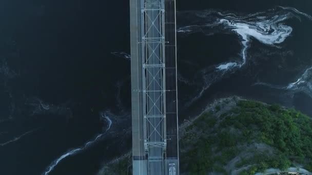 Vue Aérienne Pont Alexandra — Video