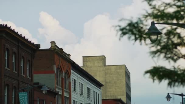 Edifícios Candeeiros Ottawa — Vídeo de Stock