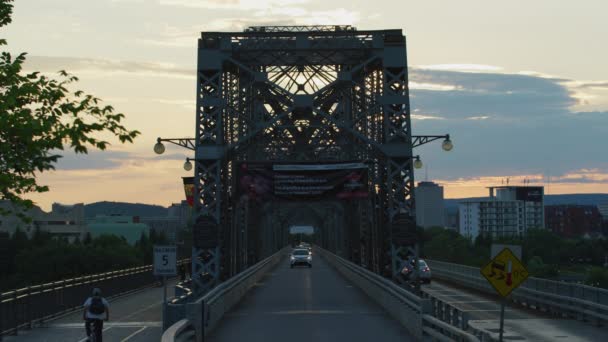 Ponte Interprovinciale Ottawa — Video Stock