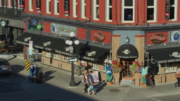 Restaurante Fish Market Ottawa — Vídeo de stock