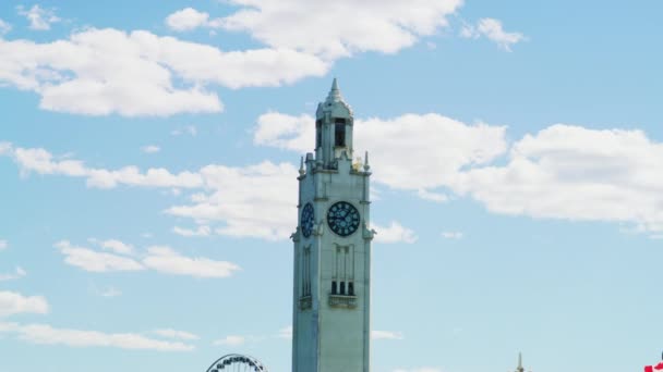 Wieża Zegarowa Montrealu — Wideo stockowe