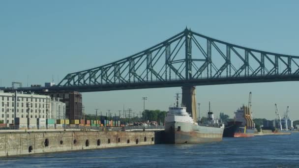 Pont Jacques Cartier Montreal — Videoclip de stoc