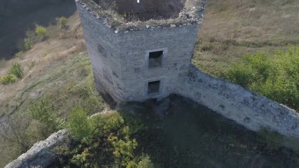 Torre Castelo Skala Podilsky — Vídeo de Stock