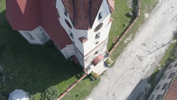 Aerial Catedral Assunção Madonna — Vídeo de Stock