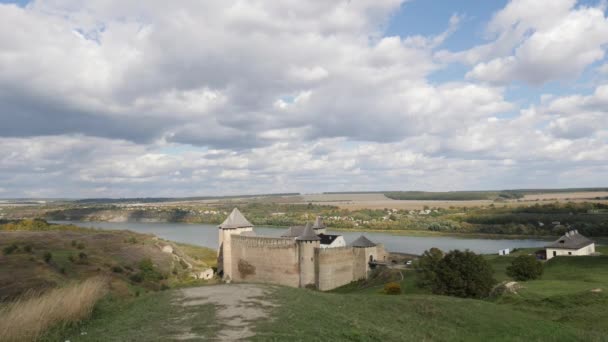 Fortezza Khotyn Ucraina — Video Stock