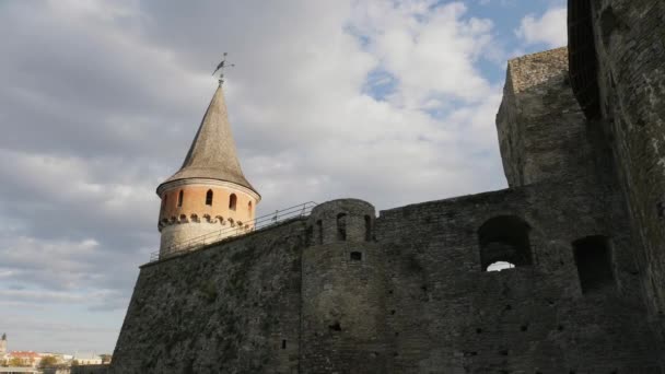 Torre Atrás Das Paredes Conceito Viagem — Vídeo de Stock