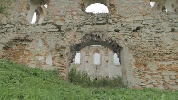 Χρυμαίλιβ Ερείπια Συναγωγής Ταξιδιωτική Έννοια — Αρχείο Βίντεο