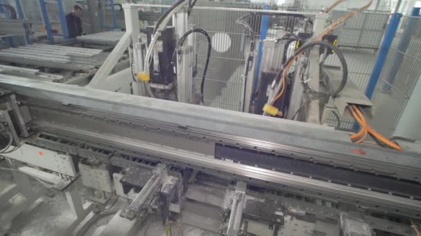 Machines Een Fabriek — Stockvideo