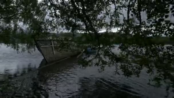 Bateaux Jetée Sur Loch Ness — Video