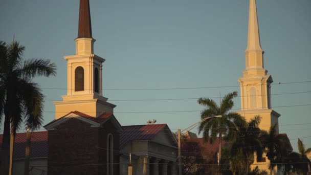 Torres Primeira Igreja Batista — Vídeo de Stock