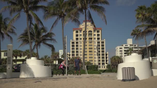 Fort Lauderdale Deki Alhambra Konutları — Stok video