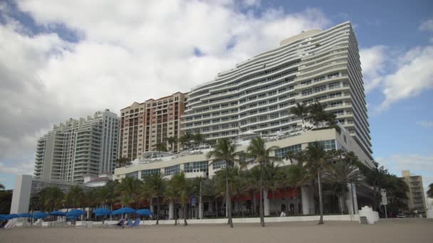 Buildings Fort Lauderdale — Stock Video