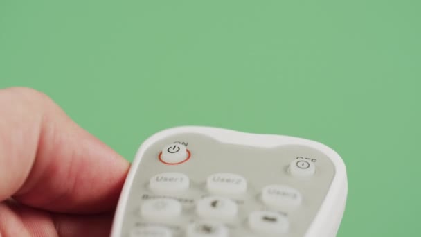 Turn Remote Control — Stockvideo