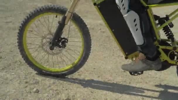 Mountainbiketocht — Stockvideo